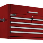 36 in. Pro 2 5-Drawer Top Chest, Red