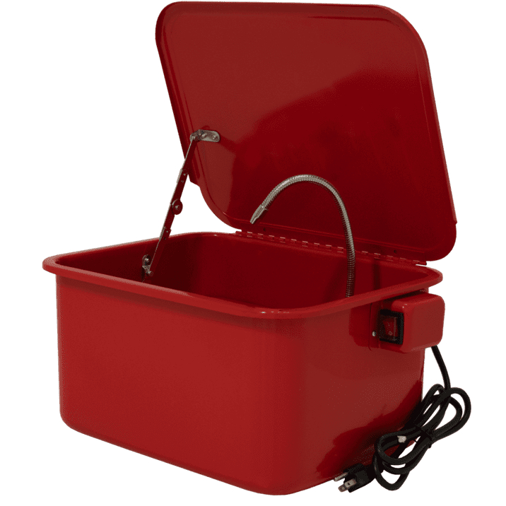 Homak 3.5 Gallon Portable Parts Washer with Drain and Lid (RD00803180)