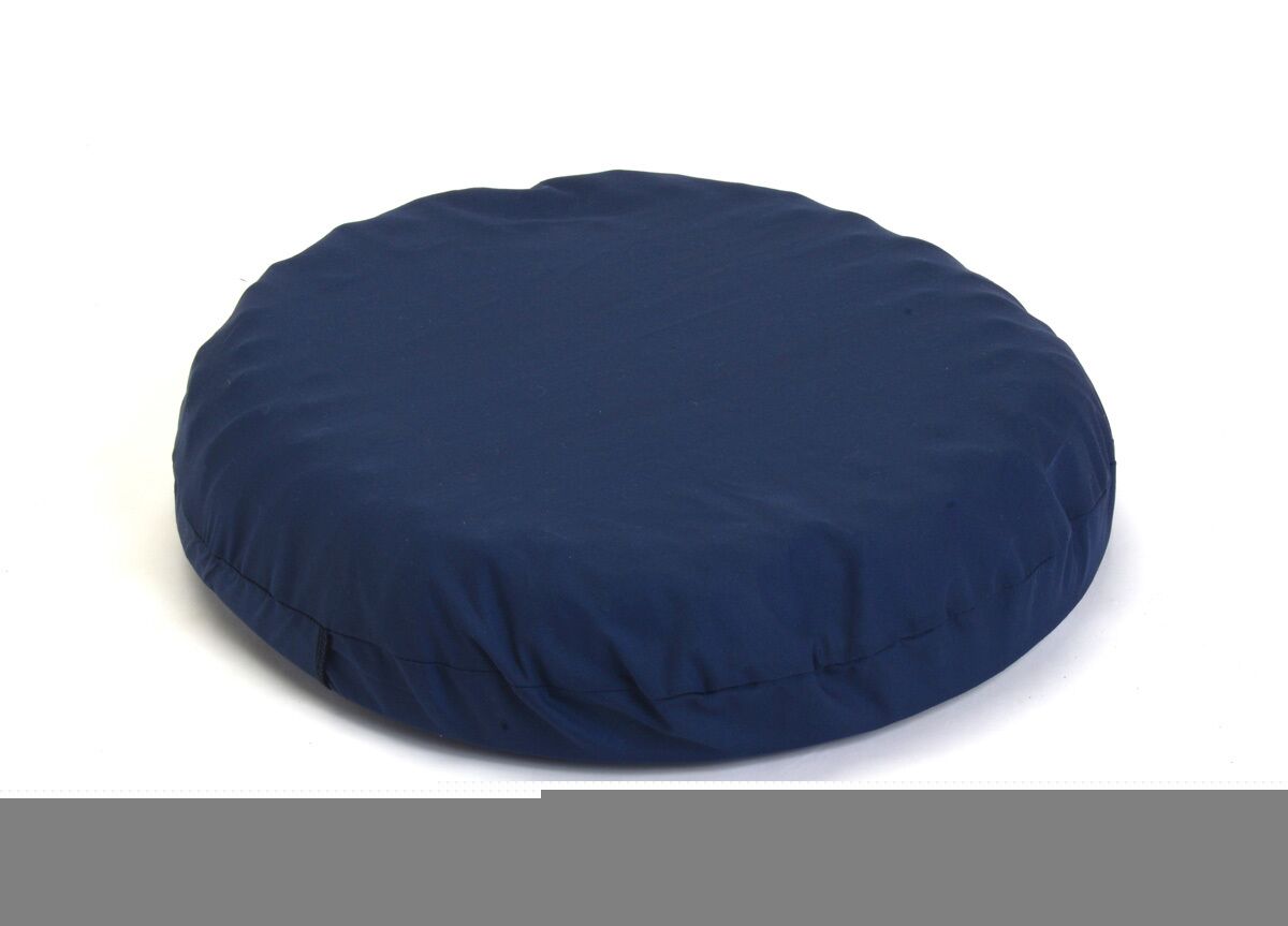 CP7094NV Convoluted & Eggcrate Comfort Ring with Navy Polycotton Cover