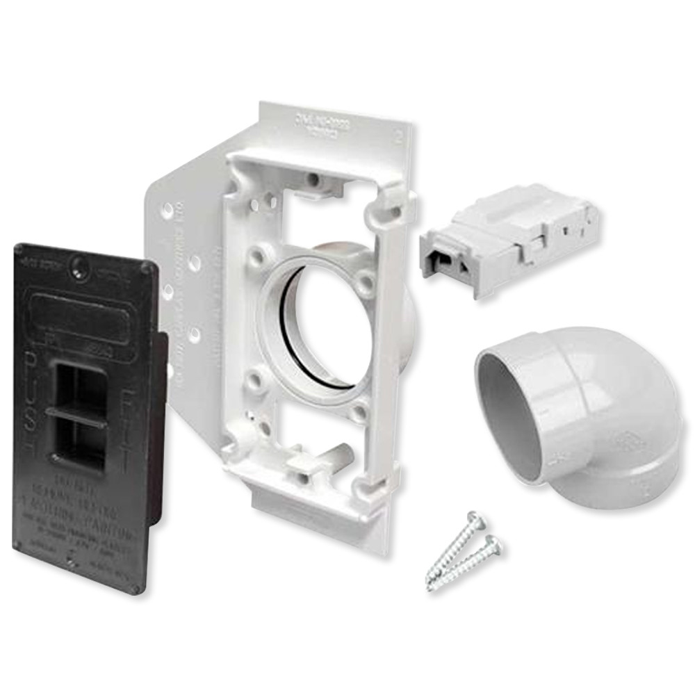 N   Central Vacuum Electra-Valve II Wall Inlet Rough-In Kit
