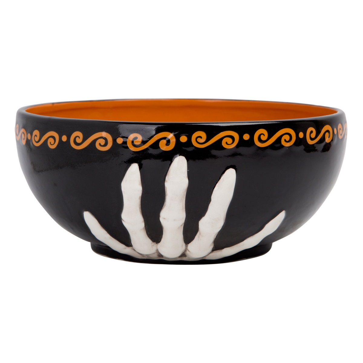 Picture of Home Essentials & Beyond 44505 9 in. Skeleton Hand Ceramic Bowl for Unisex