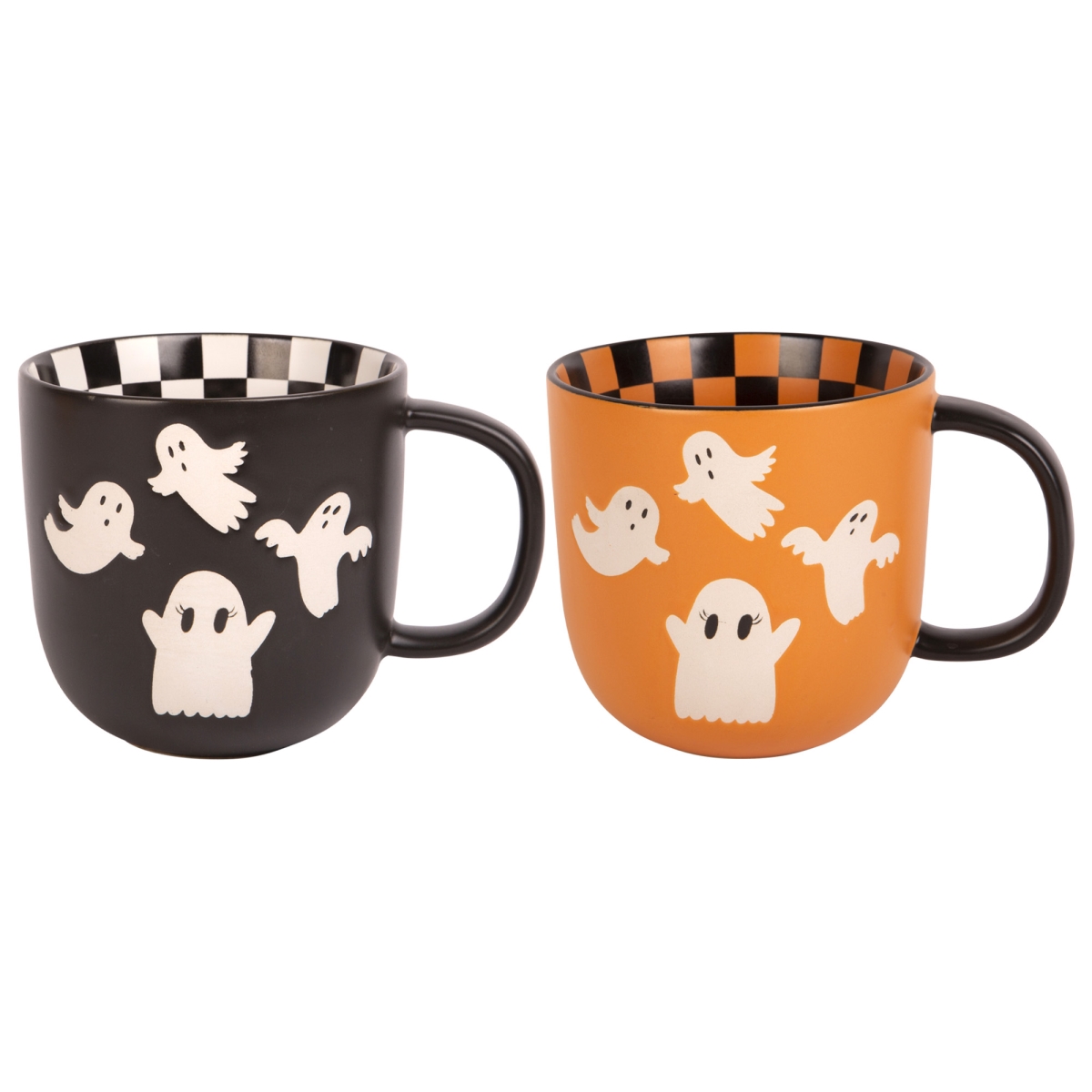 Picture of Home Essentials & Beyond 91542 19 oz Color Mug with Flying Ghosts for Unisex - Set of 2
