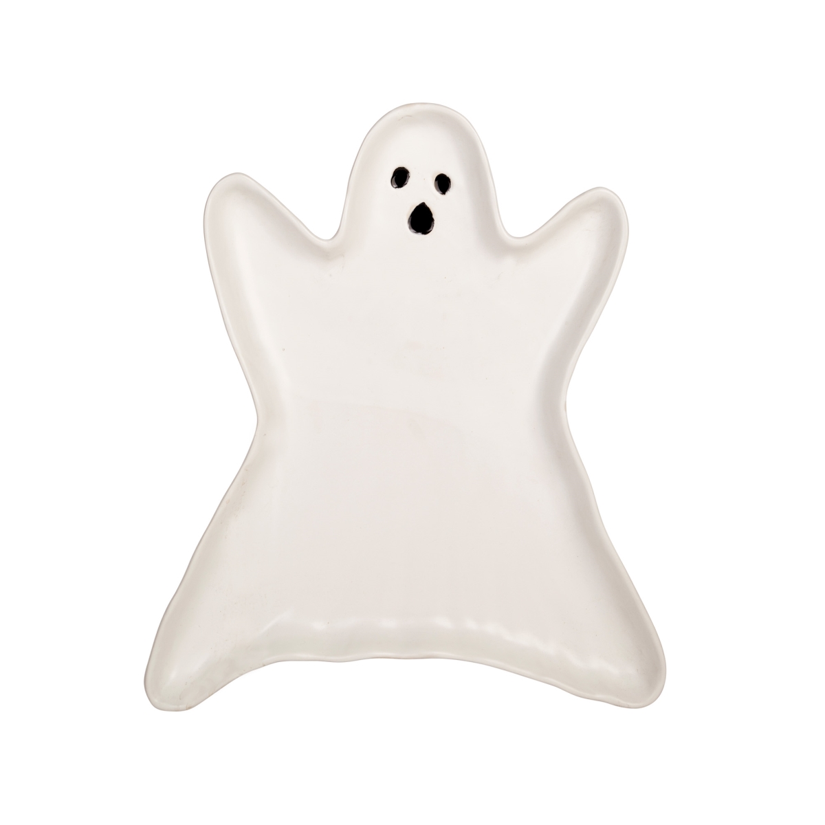 Picture of Home Essentials & Beyond 97068 9.3 in. White Ghost Plate for Unisex