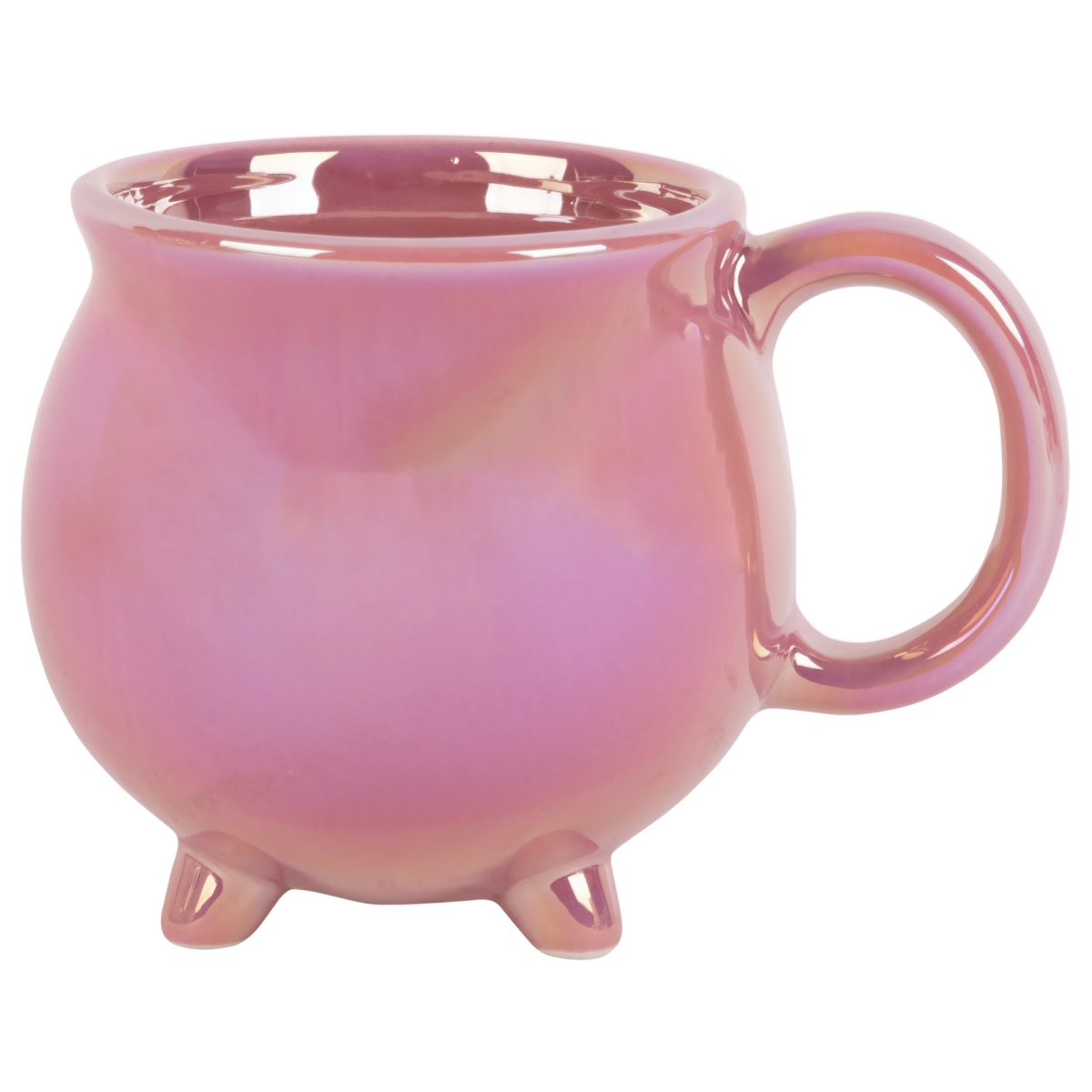 Picture of Home Essentials & Beyond 97947 20 oz Luster Pink Cauldron Mug for Unisex