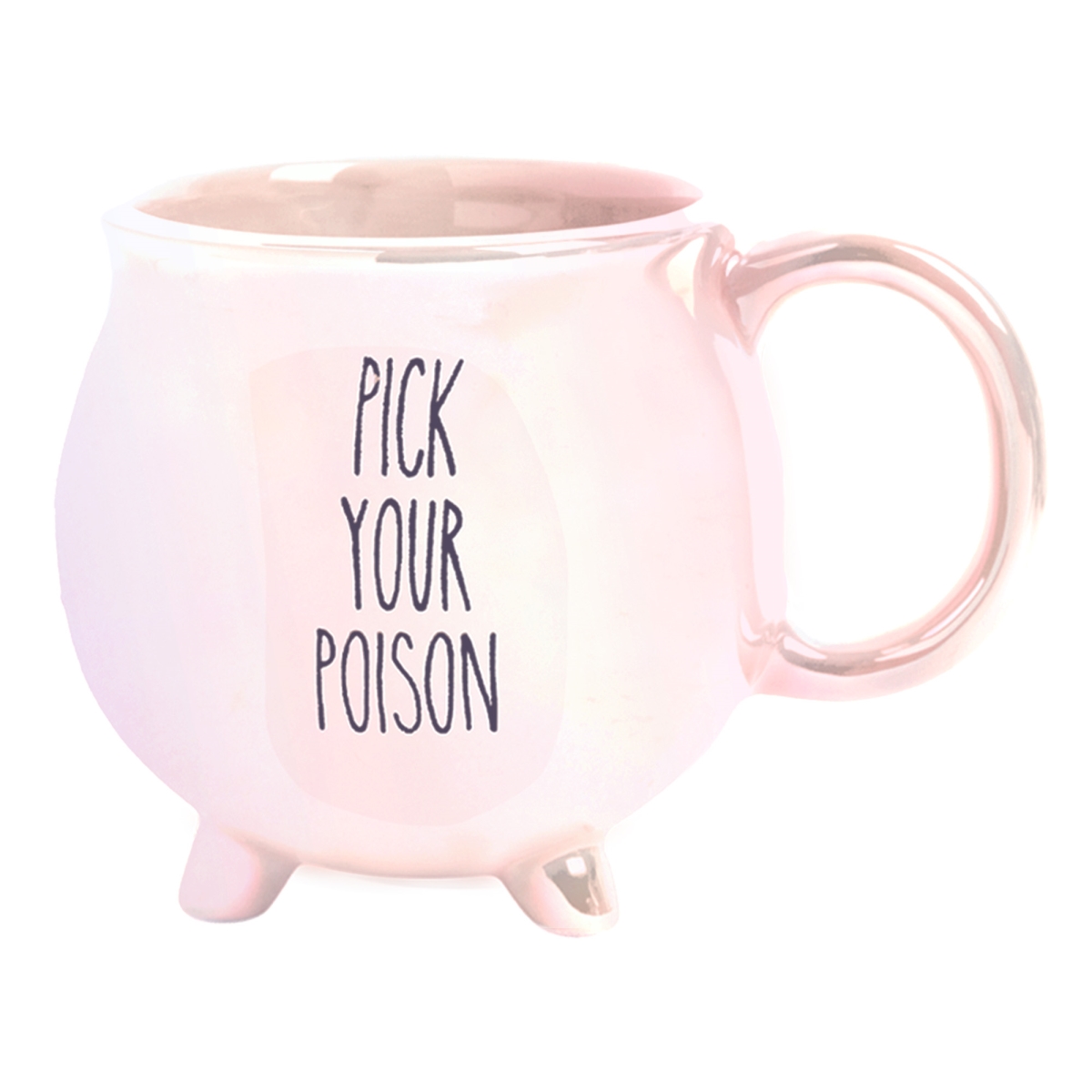 Picture of Home Essentials & Beyond 98122 20 oz White Luster Pick Your Poison Mug for Unisex