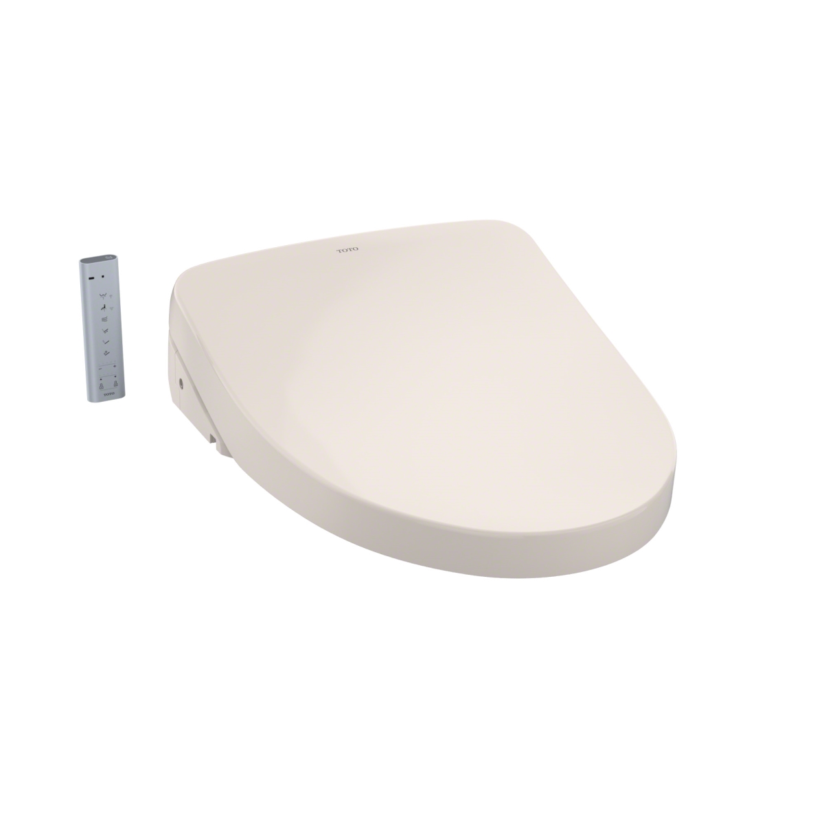 Picture of Toto SW3056No.12 Washlet S550e Elongated Bidet Toilet Seat with E-water Plus & Auto Open & Close Contemporary Lid&#44; Sedona Beige