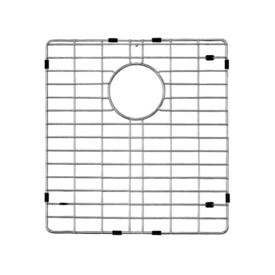 Picture of Miseno MNOGRB3219SR6040 Fitted Basin Rack for Left & Large Kitchen Sink, Stainless Steel