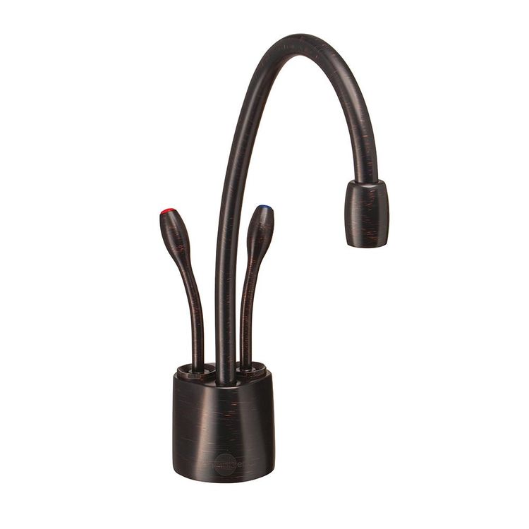 Picture of InSinkErator F-HC1100CRB Contemporary 2-Handle Instant Hot & Cold Water Dispenser Faucet&#44; Classic Oil Rubbed Bronze