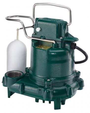 Picture of Zoeller 53-0016 115V 0.3 HP 50 Series Sump Cast Iron Pump with 25 ft. Cord