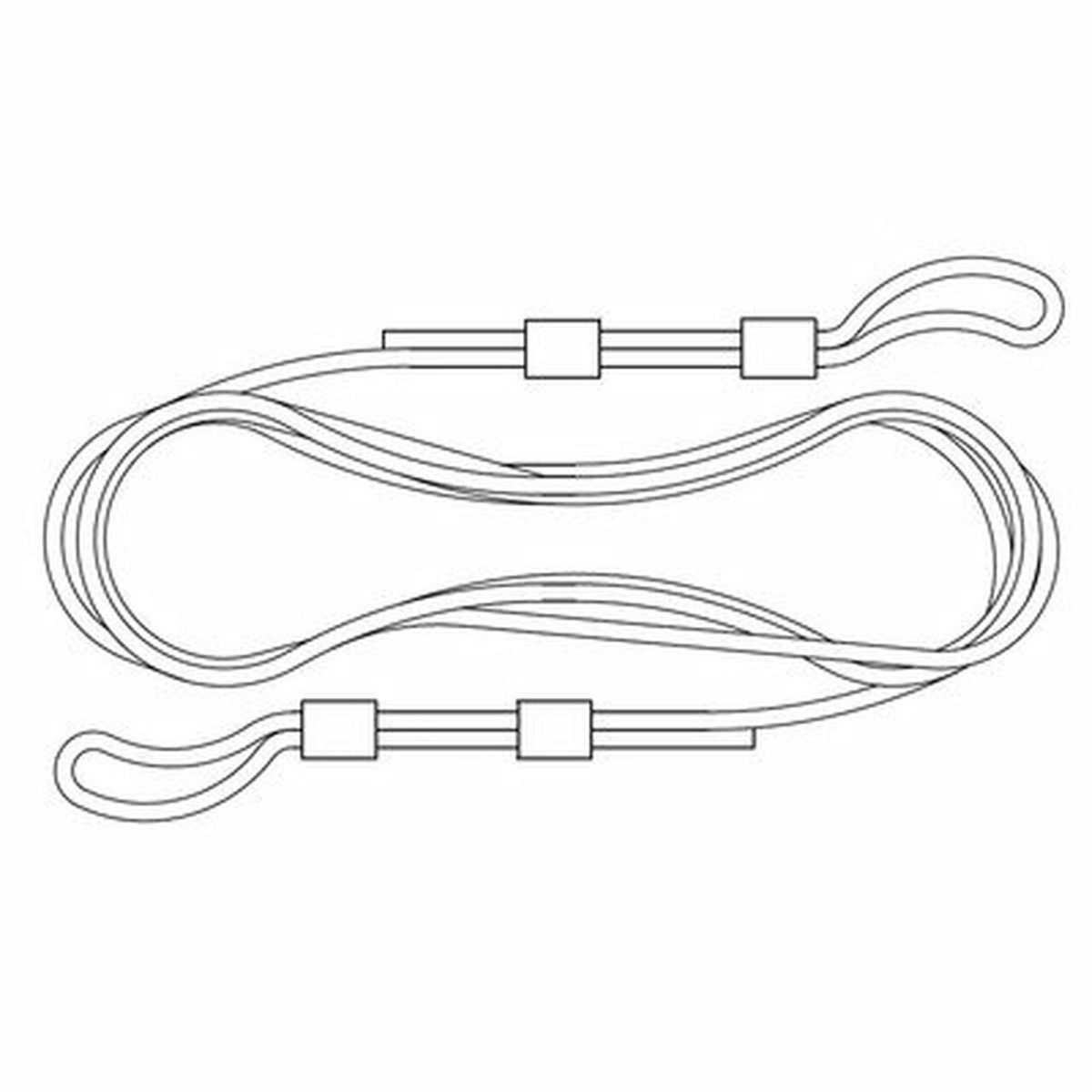8 ft. Stainless Steel Lifting Cable