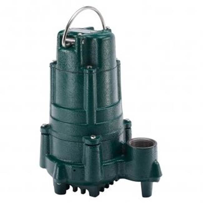 140-0005 86 GPM Flow-Mate 140 Single Phase Single Seal Submersible Pump with 1.5 in. NPT Outlet & 1 HP Cast Iron