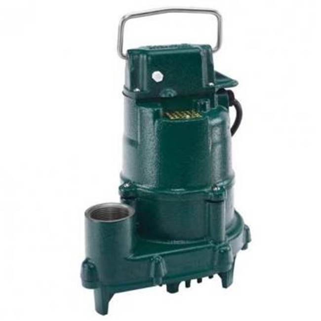 152-0005 0.4HP Cast Iron High Head Effluent & Sump Pump with 20 ft. Variable Level Float Switch -  ZOELLER