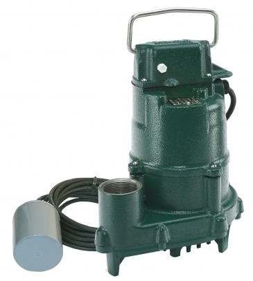 115V 0.5 HP Cast Iron Effluent Pump with 20 ft. Cord