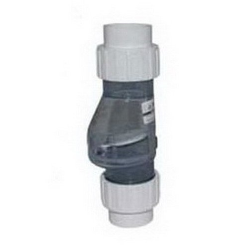 2 in. PVC Quiet Check Valve, Clear