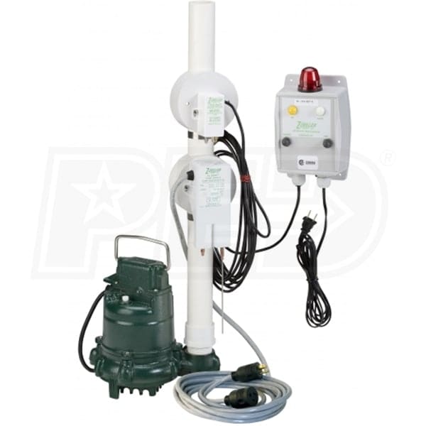Picture of Zoeller 940-0012 0.4HP Oil Guard Elevator Pump with Smart Switch & Alarm System