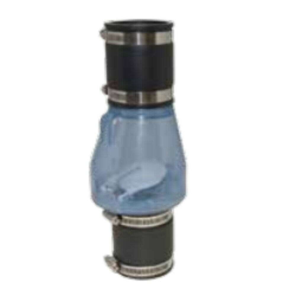 Check Valve, 1.5 in, Plastic Body, 40 psi