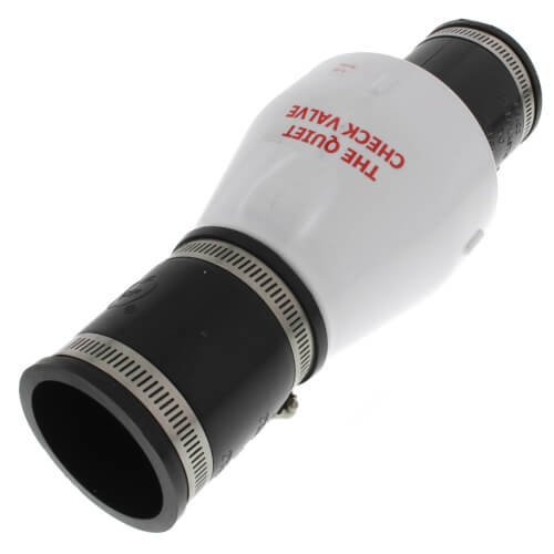 Zoeller 2" Pvc "Quiet Check" Solvent Weld W/ Hose Clamp (30-0243)
