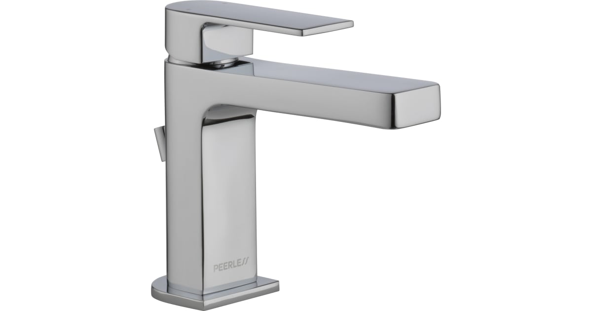 Picture of Peerless P1519LF Xander 1 GPM Single Hole Bathroom Faucet with Pop-Up Drain Assembly&#44; Chrome