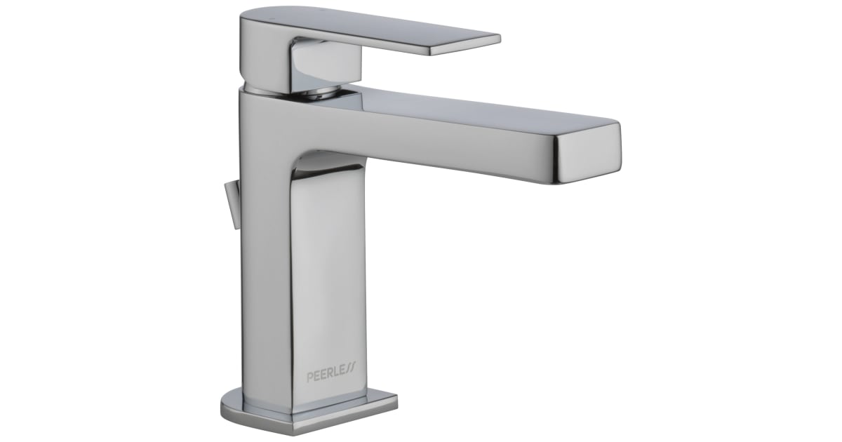 Picture of Peerless P1519LF-0.5 Xander 0.5 GPM Single Hole Bathroom Faucet with Pop-Up Drain Assembly&#44; Chrome