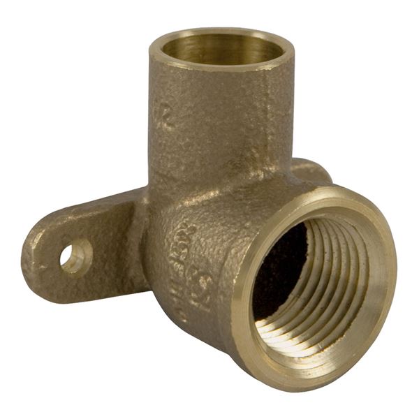 12 in.  Cast Copper x Female 90 deg Drop Elbow
