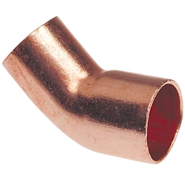 34 in. Wrot Fitting x Copper Street 78 in. Outdoor Diameter 45 deg Elbow