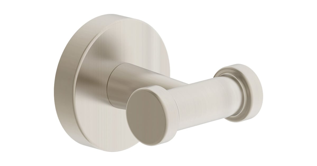 Dia Double Robe Hook in Stain Nickel