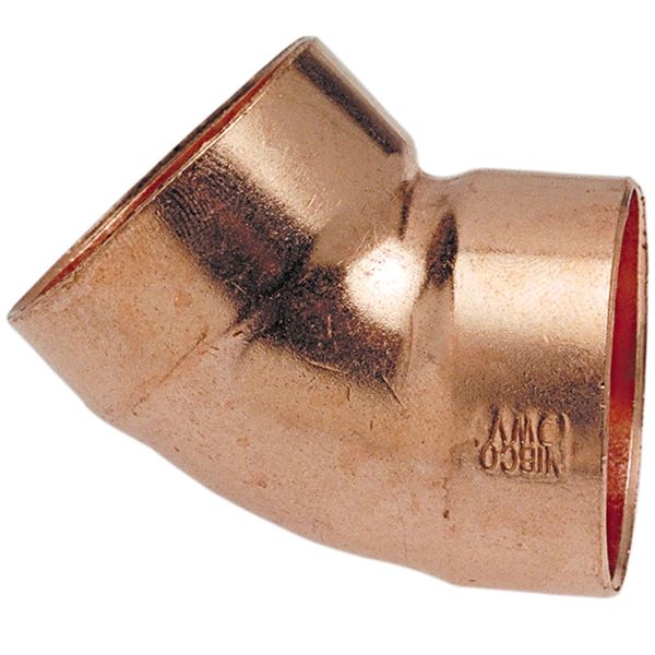 generic-906112 1-12 in. DWV Wrot CXC 45 deg Elbow