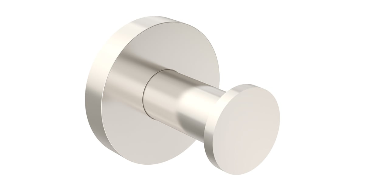 Identity Single Robe Hook in Satin Nickel