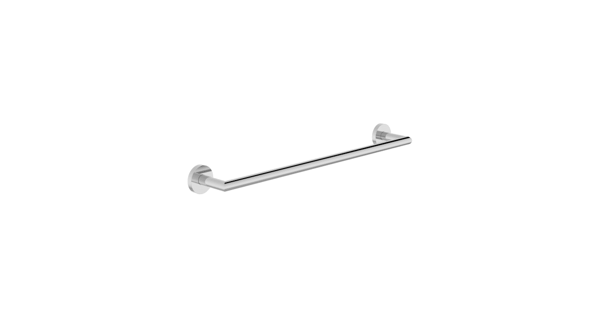 18 in. Identity Wall Mounted Towel Bar, Polished Chrome