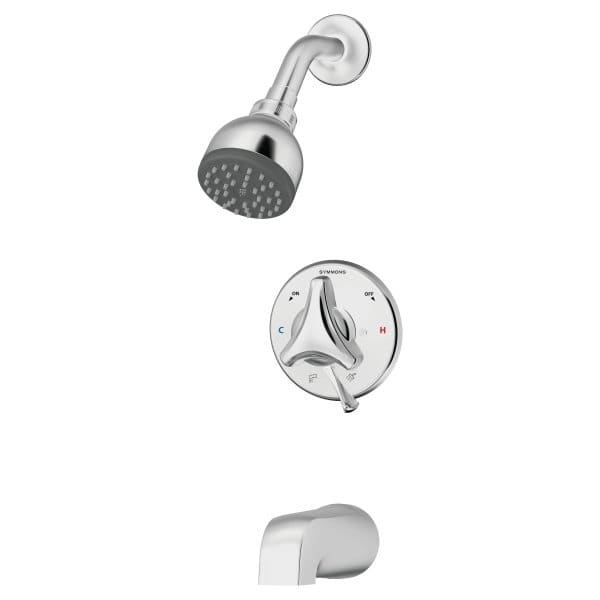 SYMS9602PTRM 2.5 GPM CCN Tub & Shower System, Polished Chrome