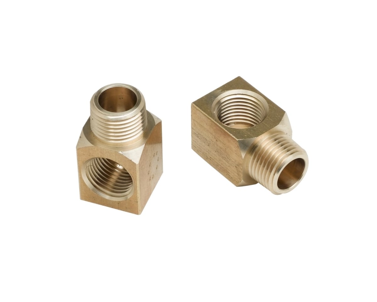 Picture of T & S Brass B-1100-K 0.5 in. Short Elbow Installation Kit for Workboard Wallmount Faucet - Brass