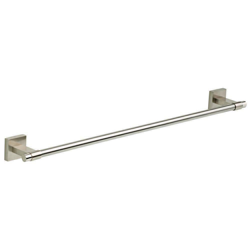 LMAX24SN 24 in. Maxted Towel Bar, Satin Nickel