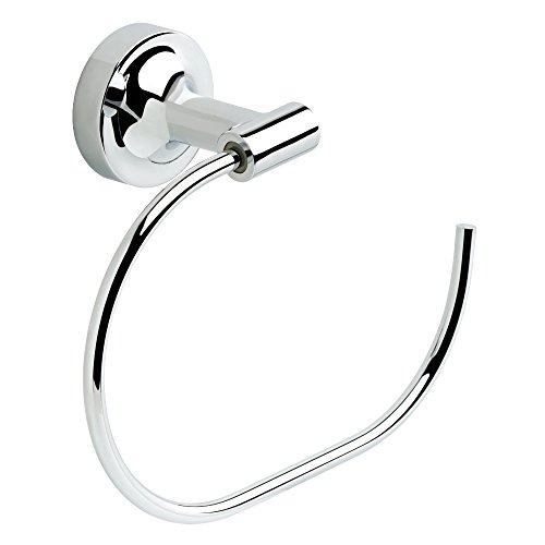 6.062 in. Voisin Collection Towel Ring, Polished Chrome