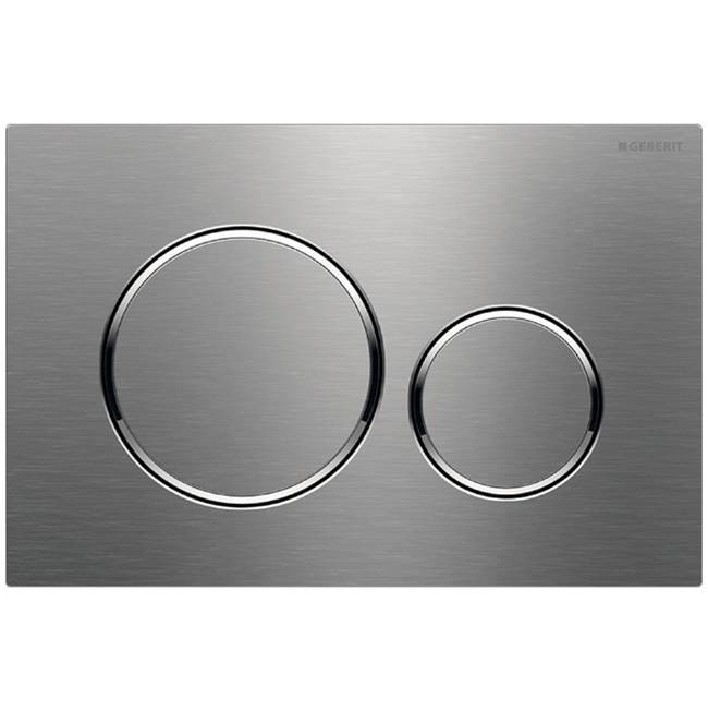 115.882.ID.1 Sigma20 Actuator Plate for Dual Flush, Brushed Nickel