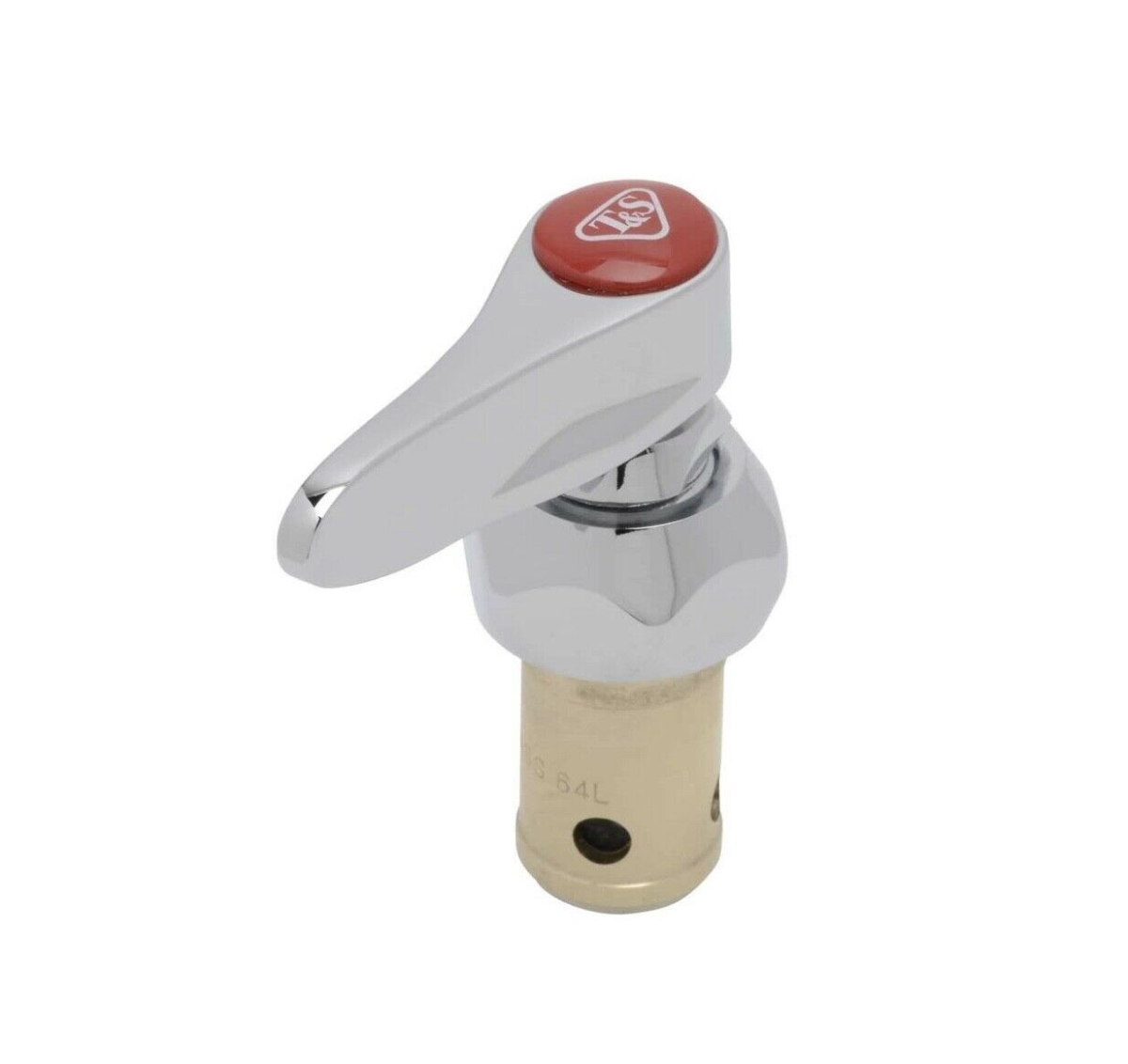002712-40NS Eterna Cartridge with Spring Check & Right Hand-Hot, Lever Handle - Screw & Red Index Button