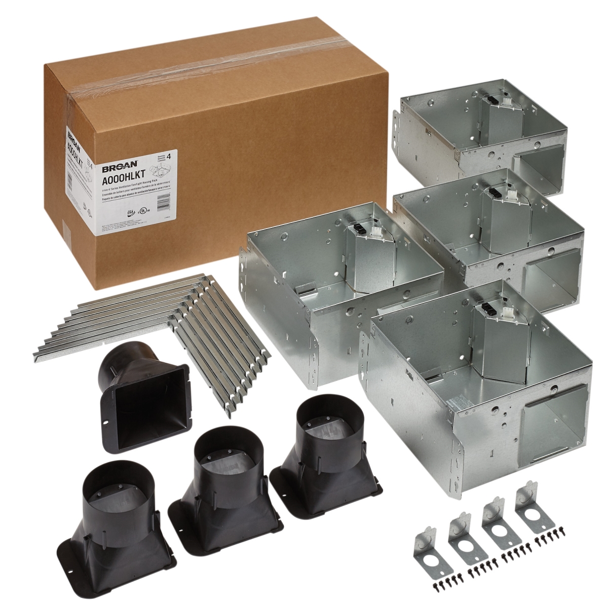 Picture of Broan A000HLKT Invent Fan & Light Housing Pack with Flange