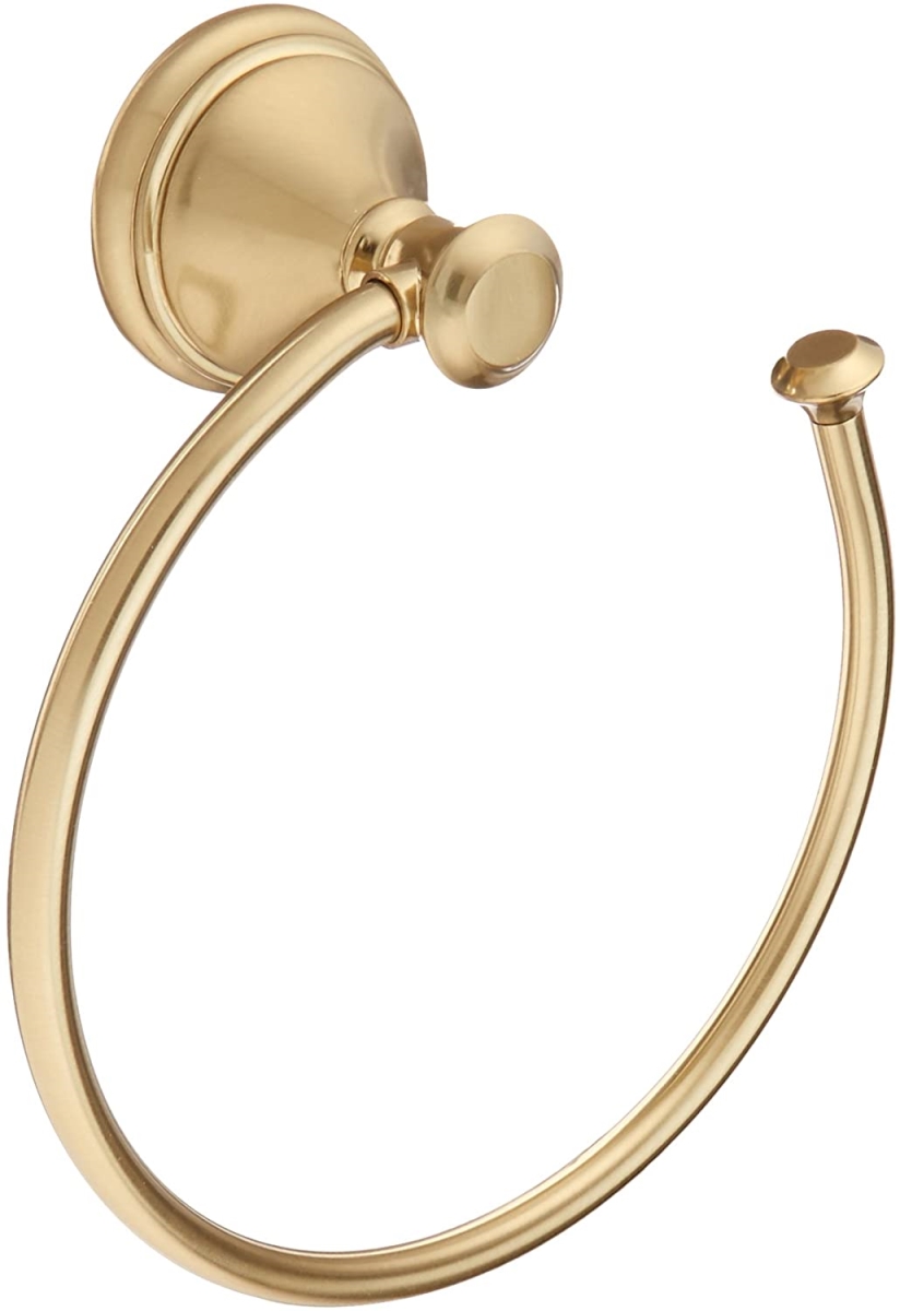 79746-CZ 2.63 x 7 x 2.63 in. Cassidy Towel Ring, Champagne Bronze