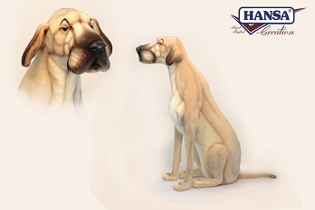 Picture of Hansa 3878 35 in. Great Dane - Brown