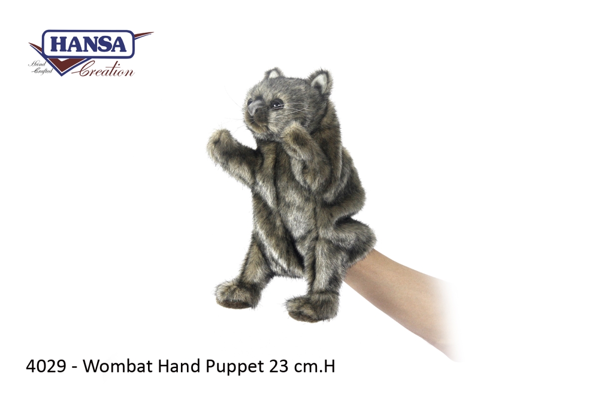 Picture of Hansa 4029 23 cm Wombat Hand Puppet