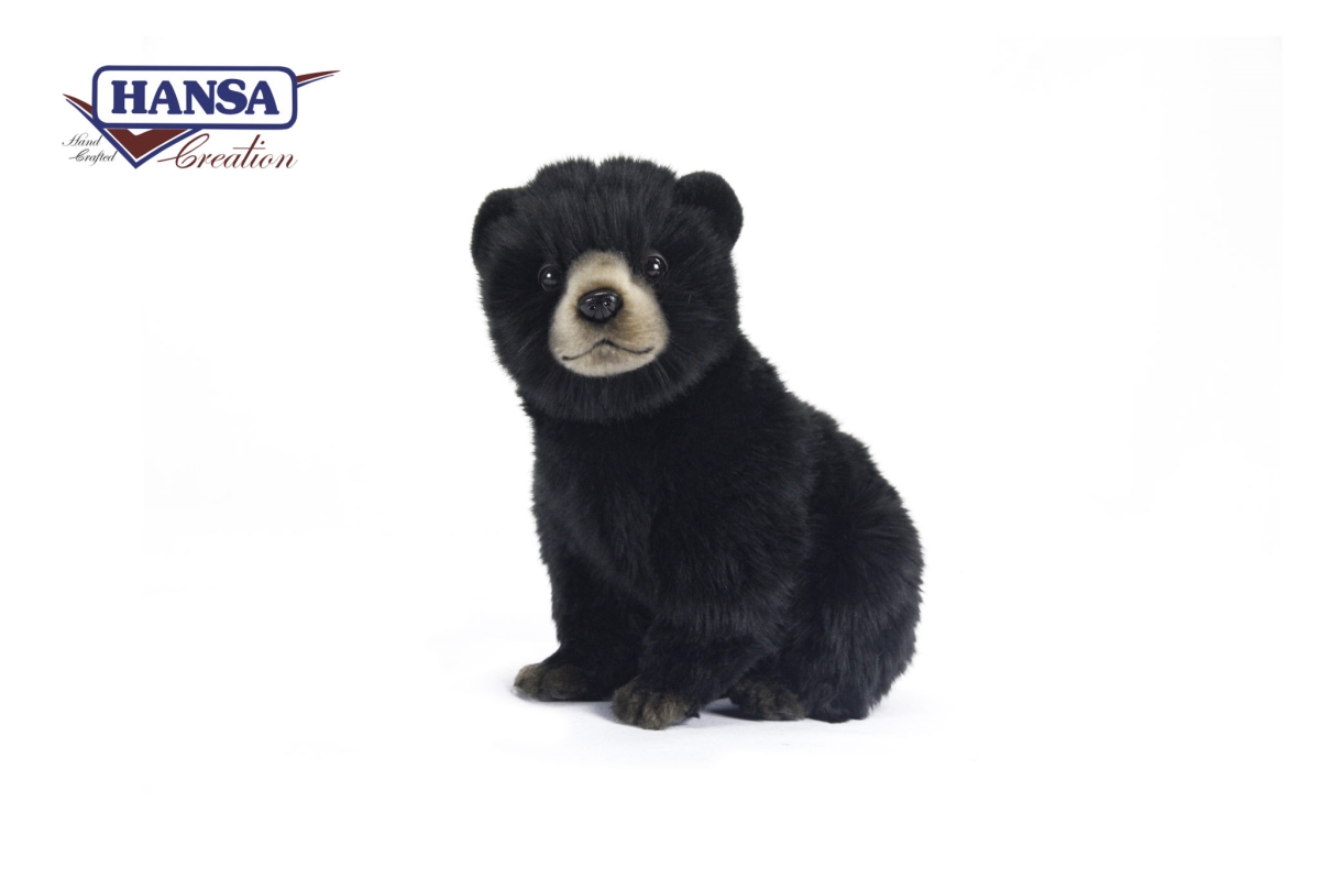 Picture of Hansa 7040 10 in. Black Bear Cub