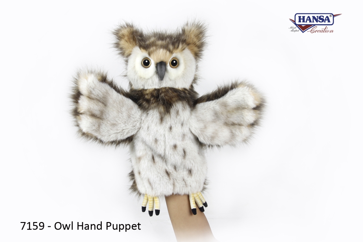 Picture of Hansa 7159 13.3 in. Owl Puppet