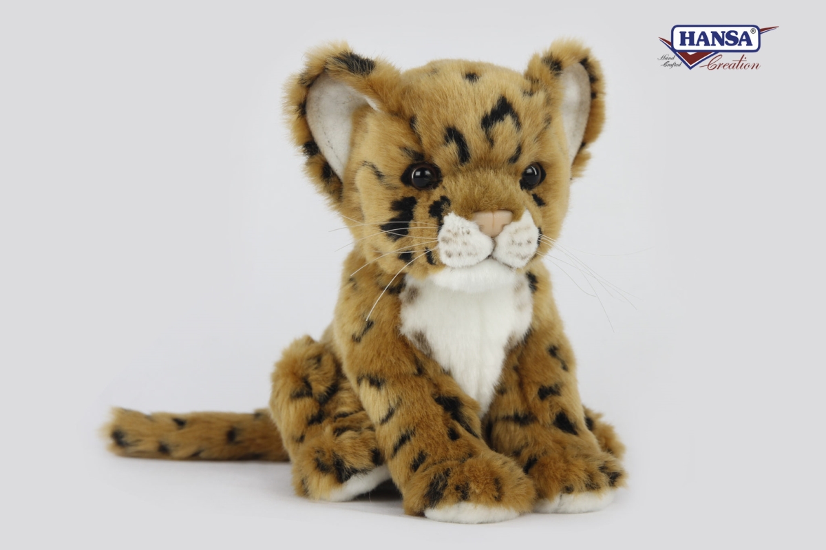 Picture of Hansa 7288 17 cm Jaguar Cub, Brown