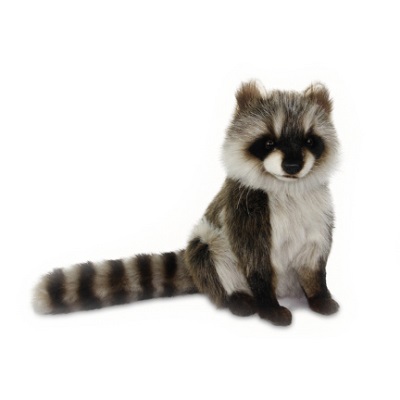124 in Racoon Seated Plush Toys