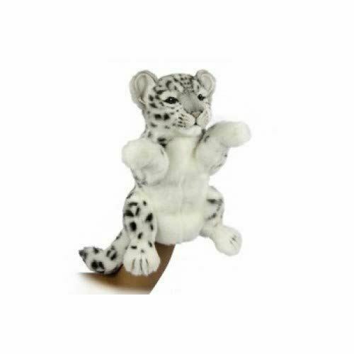 Picture of Hansa 7502 Snow Loepard Puppet Plush Toys, White -