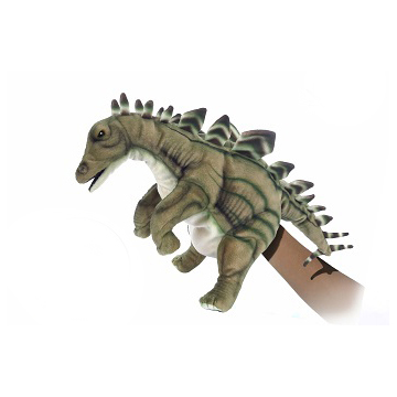 Picture of Hansa 7747 15 in. Stegosaurus Puppet Plush Toys -