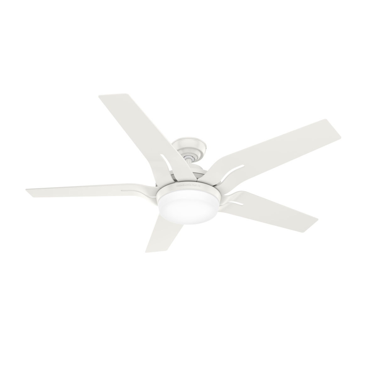 Picture of Casablanca 51741 56 in. Correne Fresh White Ceiling Fan with LED Light Kit & Handheld Remote