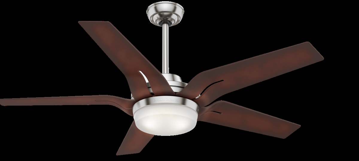 Picture of Casablanca 59198 56 in. Correne Brushed Nickel Ceiling Fan with LED Light Kit & Handheld Remote