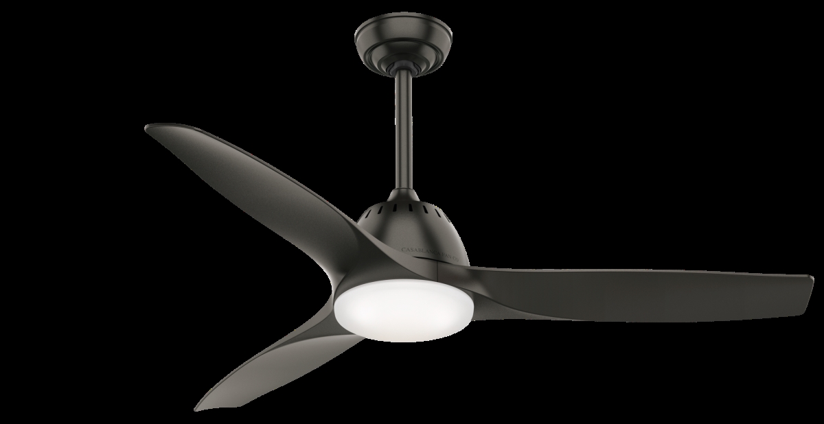 Picture of Casablanca 59285 52 in. Wisp Noble Bronze Ceiling Fan with LED Light Kit & Handheld Remote