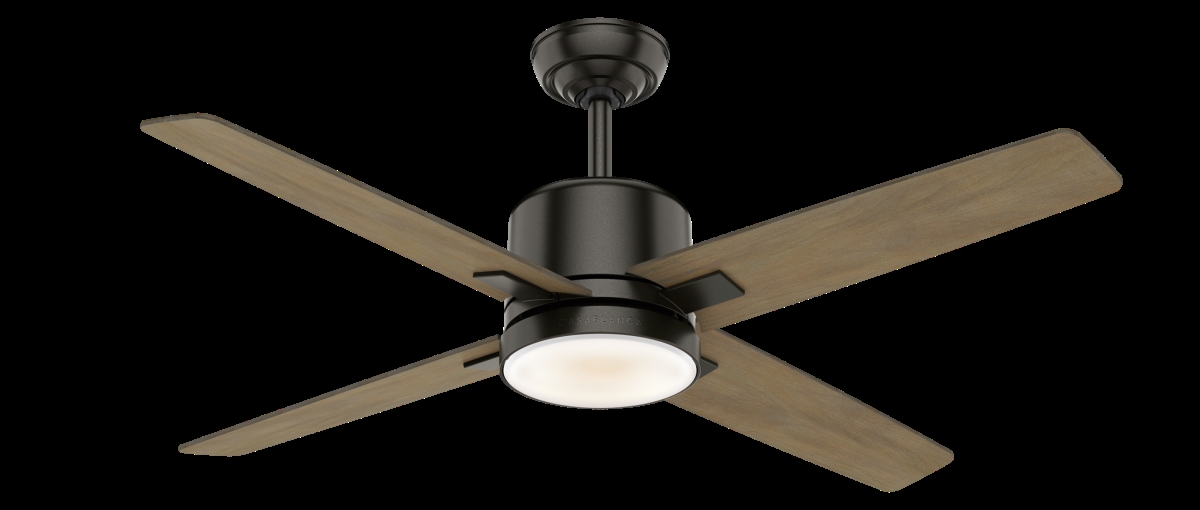 Picture of Casablanca 59341 52 in. Axial Noble Bronze Ceiling Fan with LED Light Kit & Wall Control