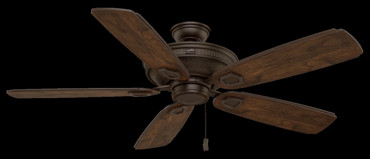 Picture of Casablanca 59528 60 in. Heritage Brushed Cocoa Indoor & Outdoor Ceiling Fan & Pull Chain